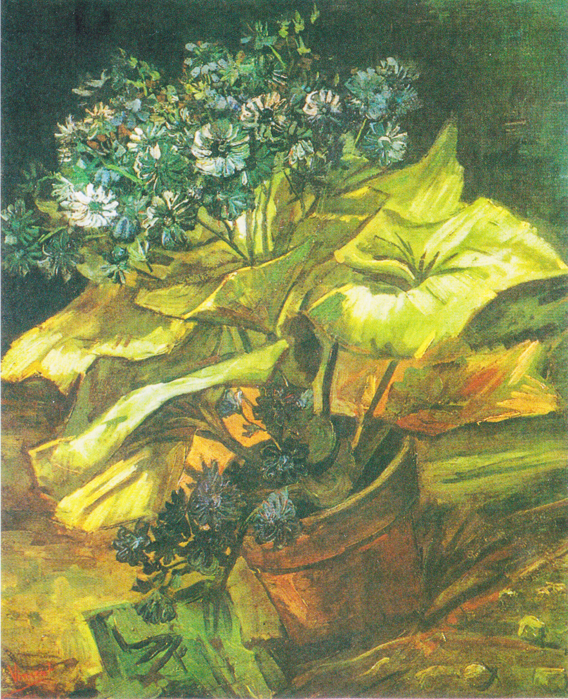 Картина Ван Гога Цветочный горшок с астрами 1886